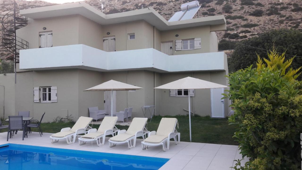 "Villa Kanavos" Apts Matala Exteriör bild